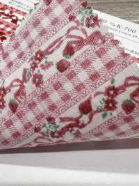 KCP400-DK700 برودكلوث قطني 40 خيط مطبوع[نسيج / قماش] Uni Textile (Komon Kobo) صور إضافية
