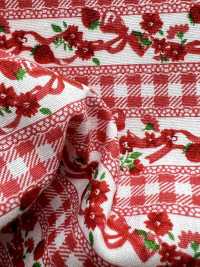 KCP400-DK700 برودكلوث قطني 40 خيط مطبوع[نسيج / قماش] Uni Textile (Komon Kobo) صور إضافية