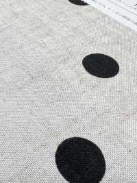 KCP524-D589 كانفاس رايون وكتان بطباعة بلون واحد[نسيج / قماش] Uni Textile (Komon Kobo) صور إضافية