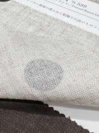 KCP524-D589 كانفاس رايون وكتان بطباعة بلون واحد[نسيج / قماش] Uni Textile (Komon Kobo) صور إضافية