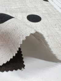 KCP524-D589 كانفاس رايون وكتان بطباعة بلون واحد[نسيج / قماش] Uni Textile (Komon Kobo) صور إضافية