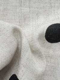 KCP524-D589 كانفاس رايون وكتان بطباعة بلون واحد[نسيج / قماش] Uni Textile (Komon Kobo) صور إضافية
