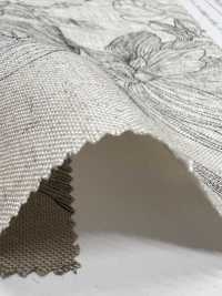 KCP524-D624 كانفاس رايون وكتان بطباعة لون واحد[Textile / Fabric] Uni Textile (Komon Kobo) صور إضافية