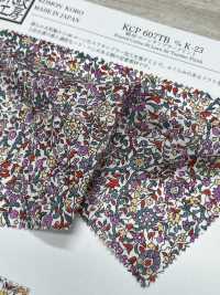 KCP607TBDK-23 60 لاون قطني بطبعة Tumbler[نسيج / قماش] Uni Textile (Komon Kobo) صور إضافية
