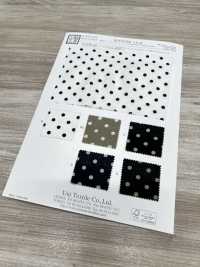 KCP607TBDK-86 قماش لاون قطني بطباعة تامبلر[نسيج / قماش] Uni Textile (Komon Kobo) صور إضافية