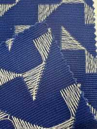 KCL743-D326 دانتيل دنغاري مصبوغ بالخيوط 40 X 30[Textile / Fabric] Uni Textile (Komon Kobo) صور إضافية