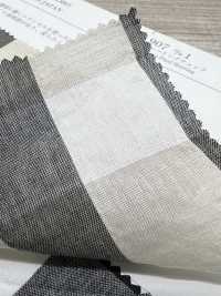 KKC907-D1 قطن Tencel كاروهات مصبوغة بالخيوط شيرنج[نسيج / قماش] Uni Textile (Komon Kobo) صور إضافية