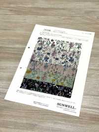 28106 قماش لاون 60s بطبعة زهور صغيرة[Textile / Fabric] SUNWELL صور إضافية