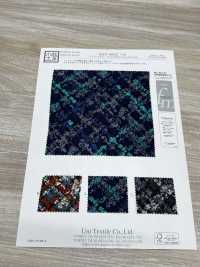 KKP1801R-D61 Feminish ساتان[Textile / Fabric] Uni Textile (Komon Kobo) صور إضافية