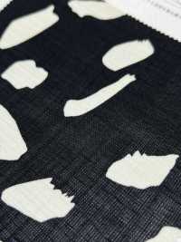 KKP1887-D27 شبيه بالكتان شاركسكين[نسيج / قماش] Uni Textile (Komon Kobo) صور إضافية