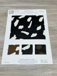 KKP1887-D27 شبيه بالكتان شاركسكين[نسيج / قماش] Uni Textile (Komon Kobo) صور إضافية
