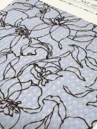 KKP1910-D47 50D سيكرساكر حرير بطباعة سادة[نسيج / قماش] Uni Textile (Komon Kobo) صور إضافية