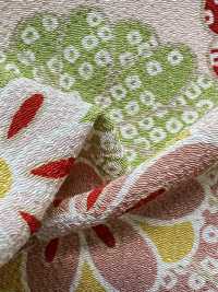 KKP2338-D392A Nigoshi Chirimen®[Textile / Fabric] Uni Textile (Komon Kobo) صور إضافية