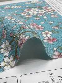 KKP2338-D382A Chirimen® بنسج مزدوج[Textile / Fabric] Uni Textile (Komon Kobo) صور إضافية