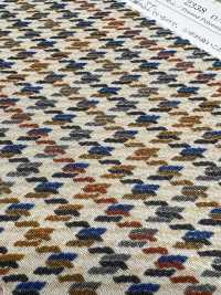 KKP2338-DB-146 Nigoe Chirimen®[نسيج / قماش] Uni Textile (Komon Kobo) صور إضافية