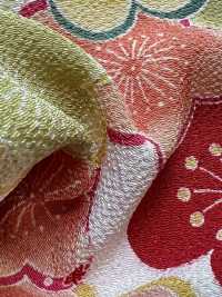 KKP2338-DHM-111 Nigoshi Chirimen®[نسيج / قماش] Uni Textile (Komon Kobo) صور إضافية
