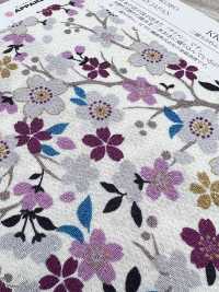 KKP2338-DHM-108 Futakoshi Chirimen® طباعة متعددة الألوان[نسيج / قماش] Uni Textile (Komon Kobo) صور إضافية