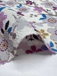KKP2338-DHM-108 Futakoshi Chirimen® طباعة متعددة الألوان[نسيج / قماش] Uni Textile (Komon Kobo) صور إضافية