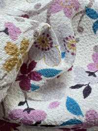 KKP2338-DHM-108 Futakoshi Chirimen® طباعة متعددة الألوان[نسيج / قماش] Uni Textile (Komon Kobo) صور إضافية