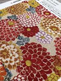 KKP2338-DHM-109 Nikoshi Chirimen®[Textile / Fabric] Uni Textile (Komon Kobo) صور إضافية