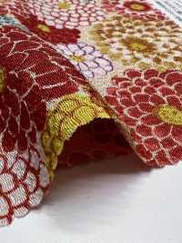 KKP2338-DHM-109 Nikoshi Chirimen®[Textile / Fabric] Uni Textile (Komon Kobo) صور إضافية