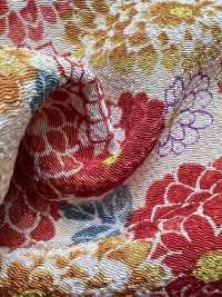 KKP2338-DHM-109 Nikoshi Chirimen®[Textile / Fabric] Uni Textile (Komon Kobo) صور إضافية