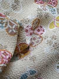 KKP2338-DHM-104 كريب مزدوج Chirimen®[نسيج / قماش] Uni Textile (Komon Kobo) صور إضافية