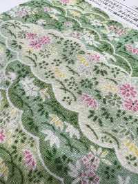 KKP2338-D-KUMONIHANA Nigoshi Chirimen® السحب والزهور[نسيج / قماش] Uni Textile (Komon Kobo) صور إضافية