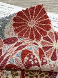 KKP2338-D-HANAZUKUSI Nigoshi Chirimen® نقش زهري[نسيج / قماش] Uni Textile (Komon Kobo) صور إضافية