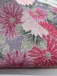 KKP2338-D-HIMEKOGIKU Nigoshi Chirimen® Himekogiku[Textile / Fabric] Uni Textile (Komon Kobo) صور إضافية