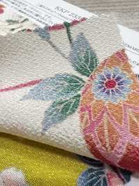KKP2338-D-HANATEMARI Nigoshi Chirimen® Hana Temari[Textile / Fabric] Uni Textile (Komon Kobo) صور إضافية