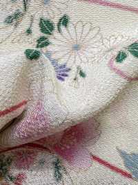 KKP2338-D-HANATEMARI Nigoshi Chirimen® Hana Temari[Textile / Fabric] Uni Textile (Komon Kobo) صور إضافية