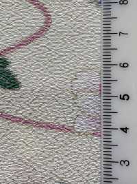KKP2338-D-HANATEMARI Nigoshi Chirimen® Hana Temari[Textile / Fabric] Uni Textile (Komon Kobo) صور إضافية