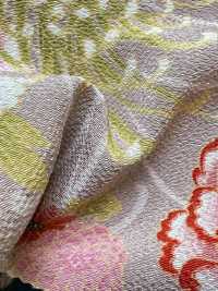 KKP2338-D-HANAMIYABI Nigoshi Chirimen® Hanamiyabi[Textile / Fabric] Uni Textile (Komon Kobo) صور إضافية