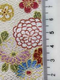KKP2338-D-HANAKOMATI تشيريمين مزدوج® Hanakomachi[نسيج / قماش] Uni Textile (Komon Kobo) صور إضافية
