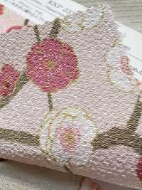 KKP2338-D-SIDAREUME Nigoshi Chirimen® البرقوق الباكي[نسيج / قماش] Uni Textile (Komon Kobo) صور إضافية