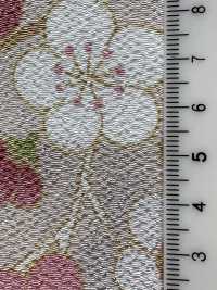 KKP2338-D-MODANUME شيريمين مزدوج ® أرجواني عصري[نسيج / قماش] Uni Textile (Komon Kobo) صور إضافية