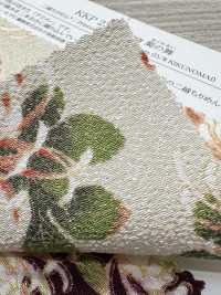 KKP2338-D-KIKUNOMAI Double Chirimen® رقصة الأقحوان[نسيج / قماش] Uni Textile (Komon Kobo) صور إضافية