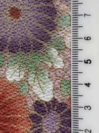 KKP2338-D-KIKUSUI Ninokoshi Chirimen® Kikusui[نسيج / قماش] Uni Textile (Komon Kobo) صور إضافية