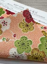 KKP2338-D-KOUBAIKA Nigoshi Chirimen® زهر البرقوق[نسيج / قماش] Uni Textile (Komon Kobo) صور إضافية