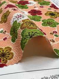 KKP2338-D-KOUBAIKA Nigoshi Chirimen® زهر البرقوق[نسيج / قماش] Uni Textile (Komon Kobo) صور إضافية