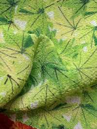 KKP2338-D-KOUYOU Ninokoshi Chirimen® أوراق الخريف[نسيج / قماش] Uni Textile (Komon Kobo) صور إضافية