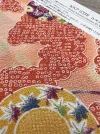 KKP2338-D-SIKITUZUMI Ninokoshi Chirimen® Shikitsuzumi[Textile / Fabric] Uni Textile (Komon Kobo) صور إضافية