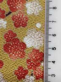KKP2338-D-KOHARUUME Ninokoshi Chirimen® Koharu Ume[Textile / Fabric] Uni Textile (Komon Kobo) صور إضافية
