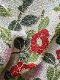 KKP2338-D-KOTUBAKI Nigoshi Chirimen® Ko-Tsubaki[Textile / Fabric] Uni Textile (Komon Kobo) صور إضافية