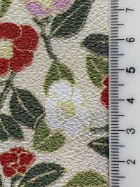 KKP2338-D-KOTUBAKI Nigoshi Chirimen® Ko-Tsubaki[Textile / Fabric] Uni Textile (Komon Kobo) صور إضافية
