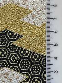 KKP2338-D-HINABISI Nigoshi Chirimen® Hina-bishi[نسيج / قماش] Uni Textile (Komon Kobo) صور إضافية
