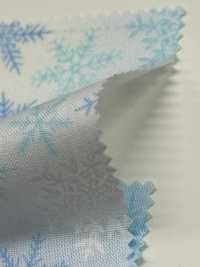 DX10363L HAndworks*Fabric® قماش لاون بنمط رقاقات ثلج كبيرة لعيد الميلاد[نسيج / قماش] VANCET صور إضافية