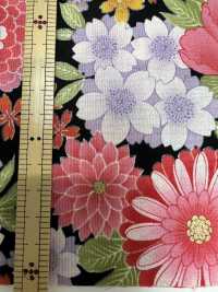 850584 لاون زهري ذهبي بنقشة يابانية، فاوانيا فاخرة[Textile / Fabric] VANCET صور إضافية