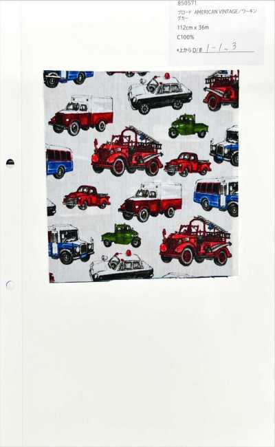 850571 برودكلوث AMERICAN VINTAGE Working Car